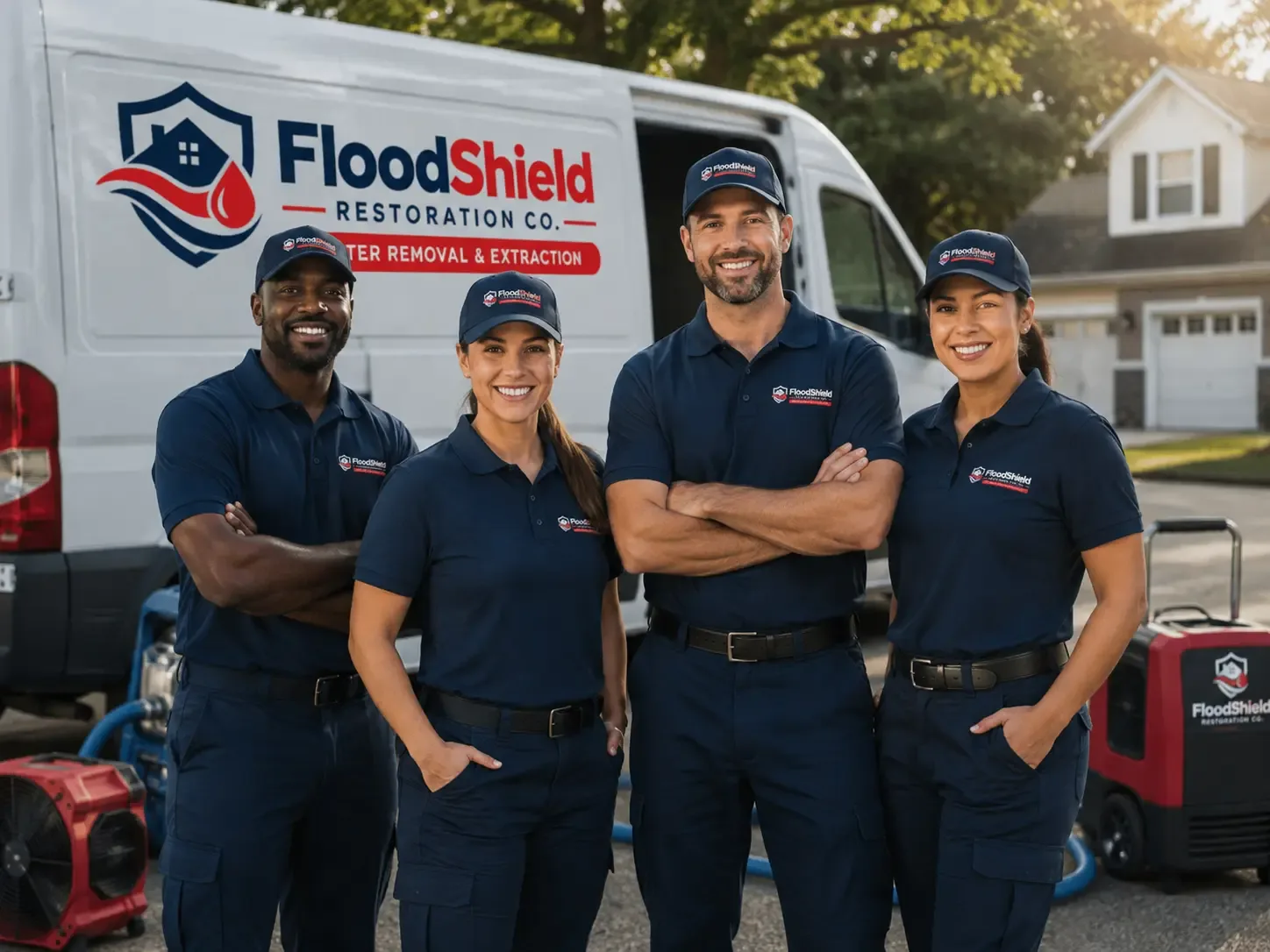 Flood Damage Restoration company in Hampton, NE
