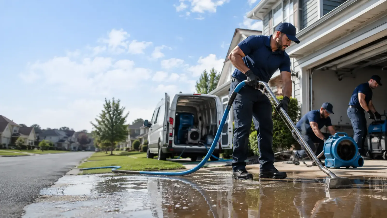 Flood Damage Restoration in Hampton, NE